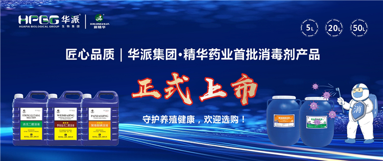 匠心品质｜华派集团·鸿运国际药业首批消毒剂产品正式上市，，，，守护养殖康健，，，，接待选购！