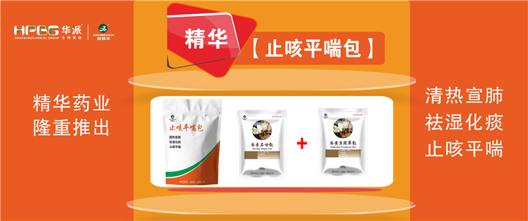 科普：畜禽呼吸道疾病的防控手艺 |【止咳平喘包】清热宣肺、祛湿化痰、止咳平喘，，畜禽呼吸道疾病引起的种种咳喘防控首选。